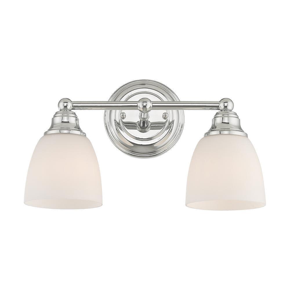 Livex Lighting Somerville 2 - Light Vanity in  Polished Chrome