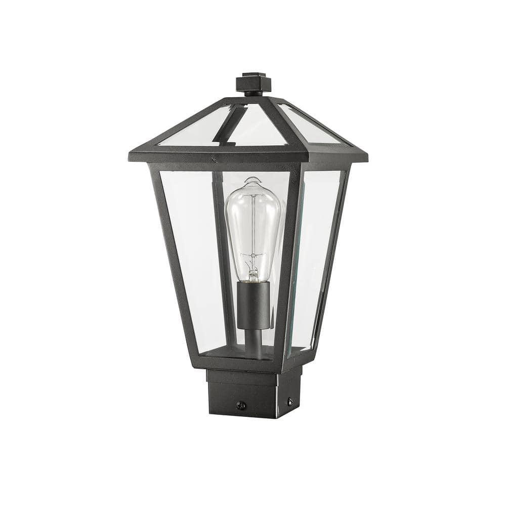 Z-Lite Talbot 1 - Light Post Light in  Black