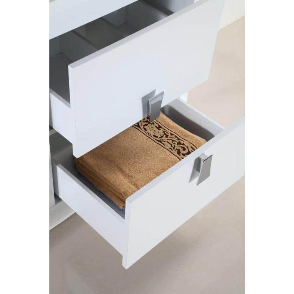 Bellaterra Home Pisa 48.11'' Double Bathroom Vanity with Top