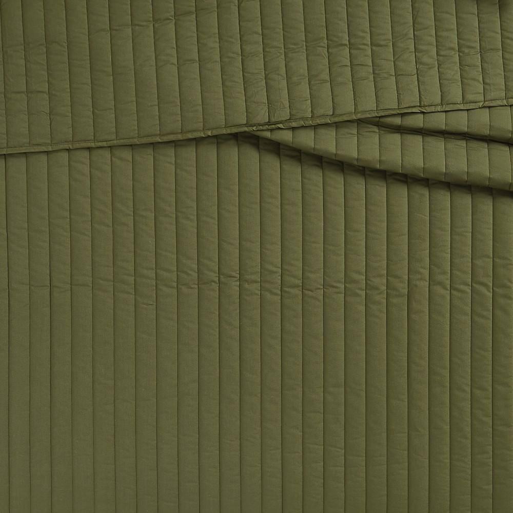Brooklyn Loom Brooklyn Loom Oversized Cotton Percale 3 Piece Quilt Set