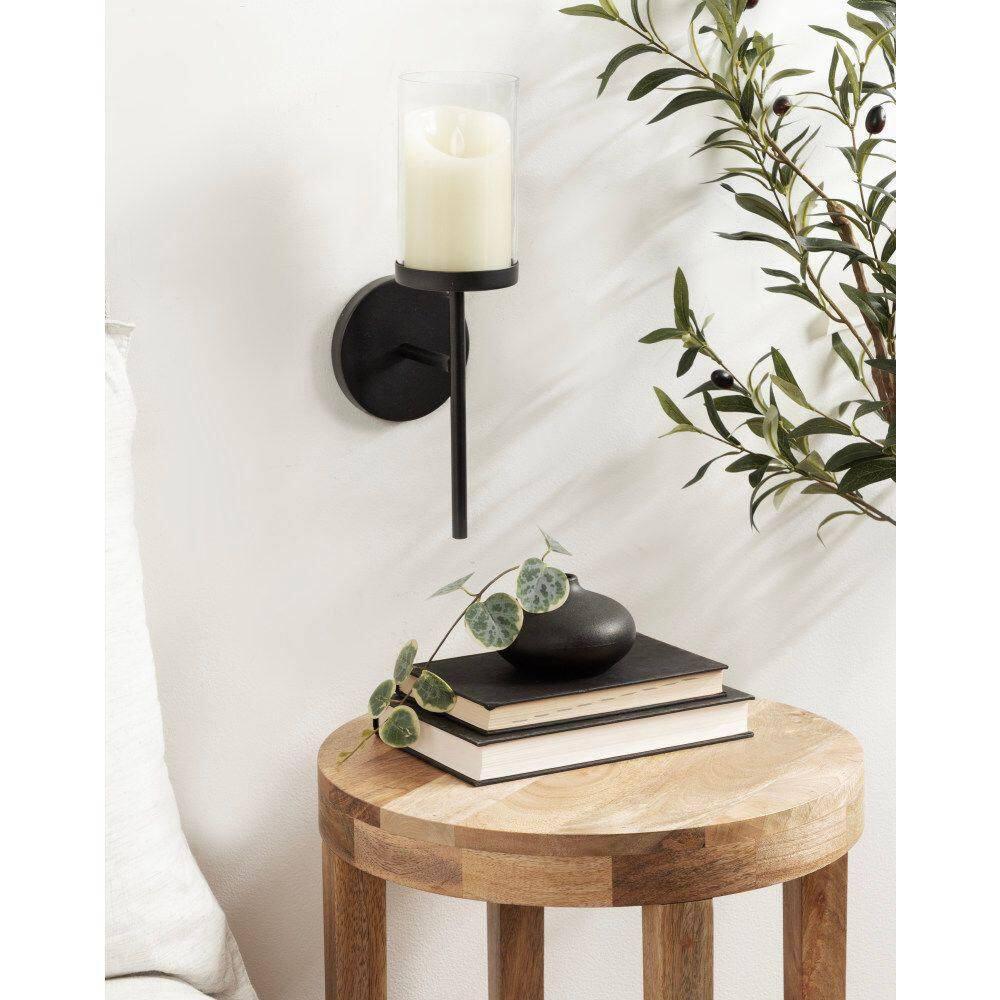 Kate and Laurel Blaise 14.0'' H Metal Wall Wall Sconce