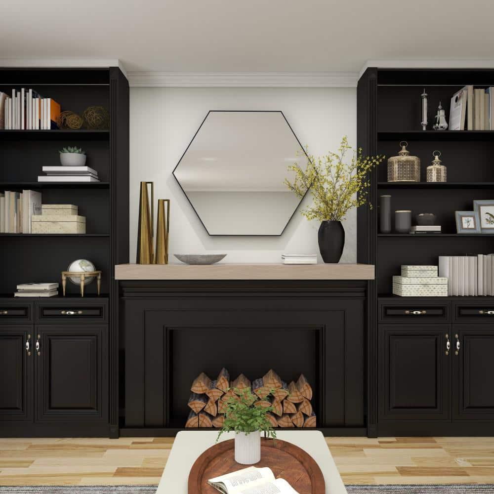 Olivia & May Set of 2 Modern Tapered Iron Pitcher Vases Gold: Luxury Glam Decor, Amphora Style, Tabletop Display