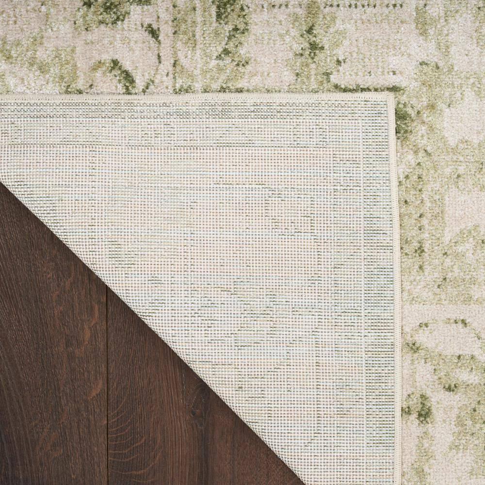 Haydel Machine Washable Area Rug in Ivory
