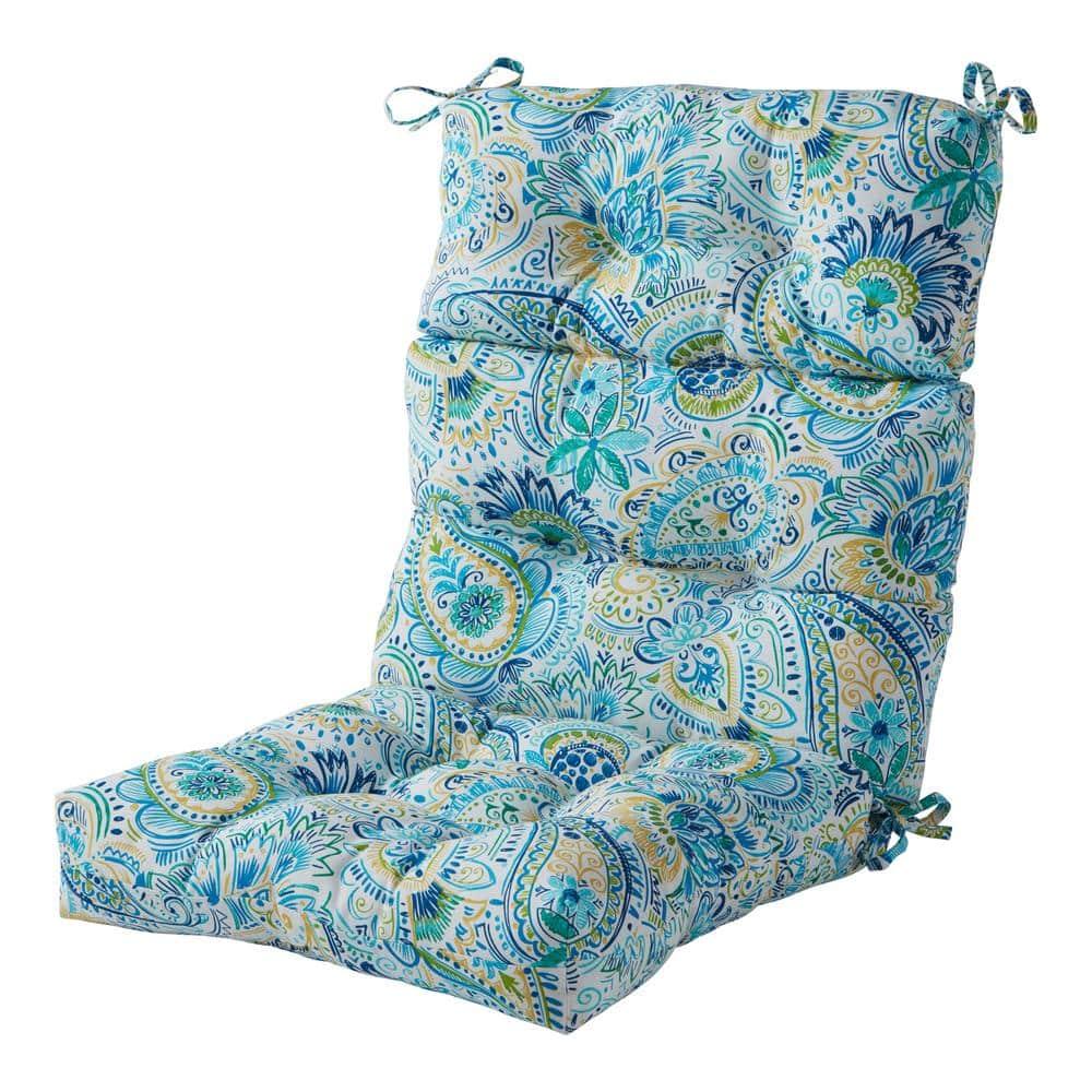 Greendale Home Fashions Baltic 44 x 22 in. Outdoor High Back Chair Cushion