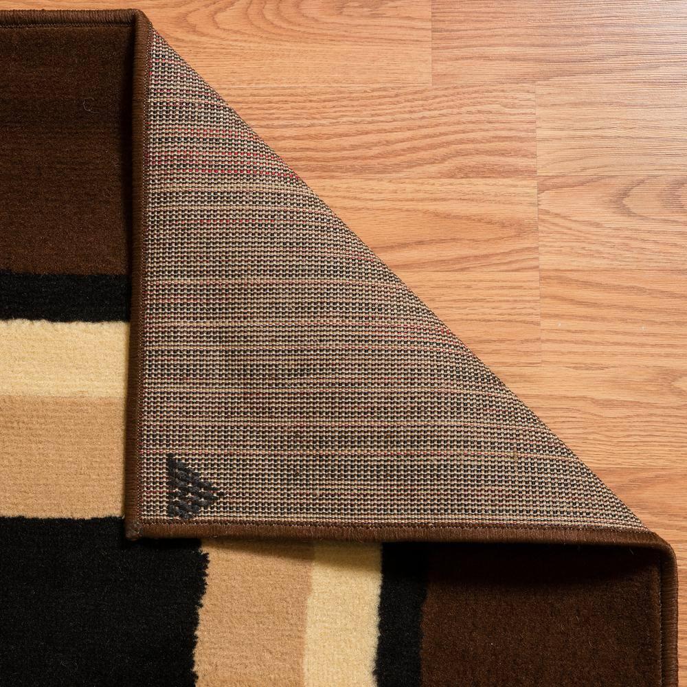 United Weavers Plaza Florence Accent Rug, Geometric Pattern, Brown, 1'11" X 3'3"