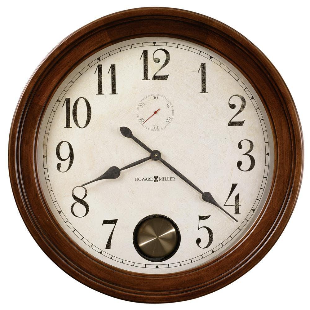 Howard Miller® Auburn Wood Wall Clock