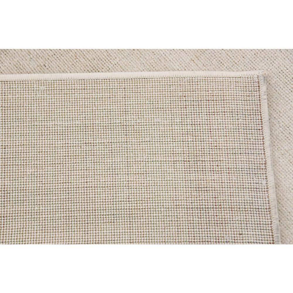 Unique Loom Williamsburg Collection Area Rug - Solid (9'  x 12' 2" Rectangle Beige)