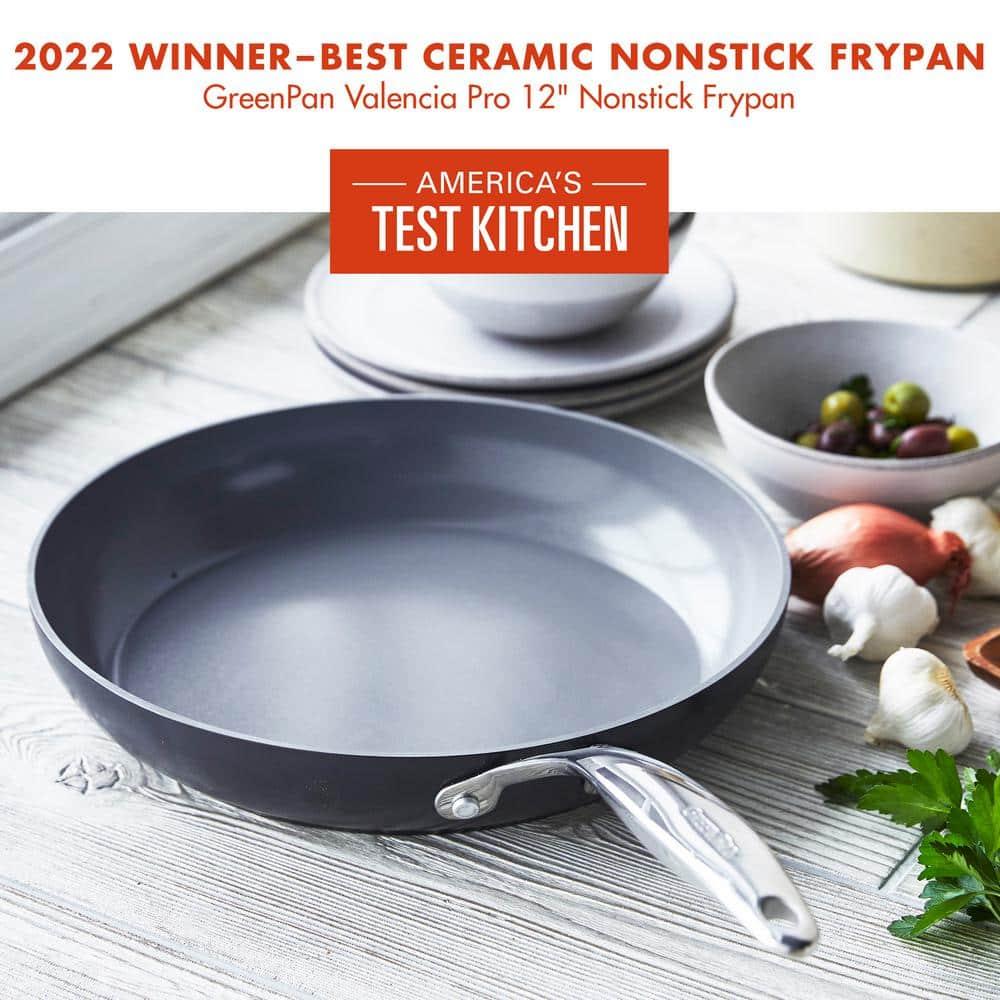 GreenPan GreenPan Valencia Pro Healthy Ceramic Nonstick Hard-Anodized Aluminum Frying Pan