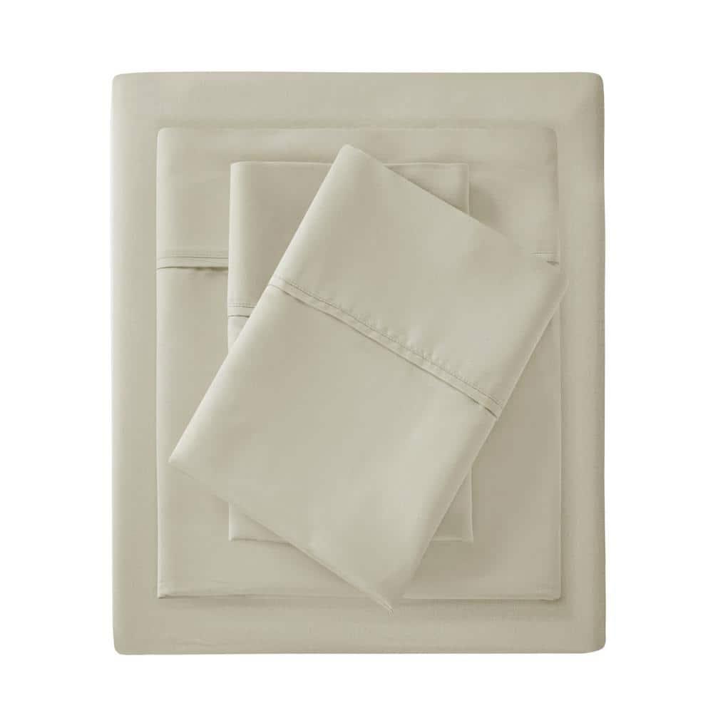Madison Park 1500 Thread Count Cotton Blend 4-Piece Sheet Set