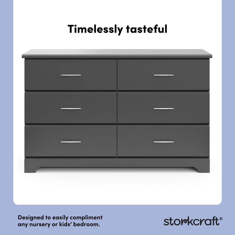 Brookside 6 Drawer Double Dresser