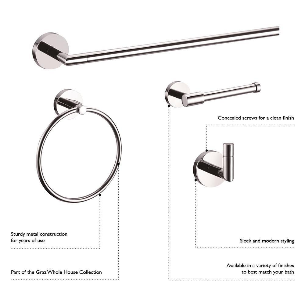 Design House Graz Wall Mounted Towel Bar 558361