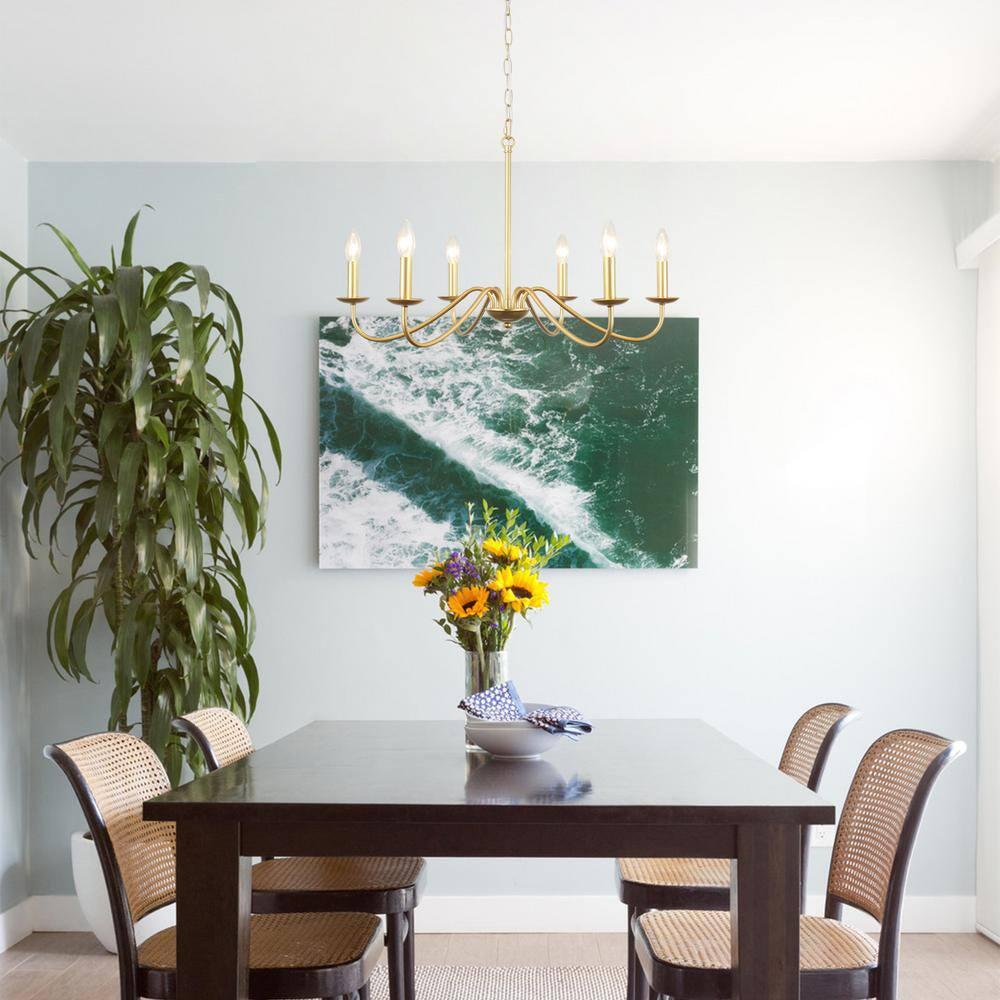 Marquest 6 - Light Dimmable Classic / Traditional Chandelier