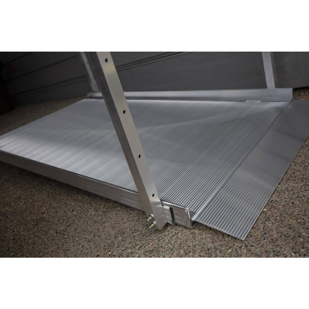 EZ-ACCESS GATEWAY 3G 9 Foot Solid Surface Aluminum Portable Wheelchair Ramp