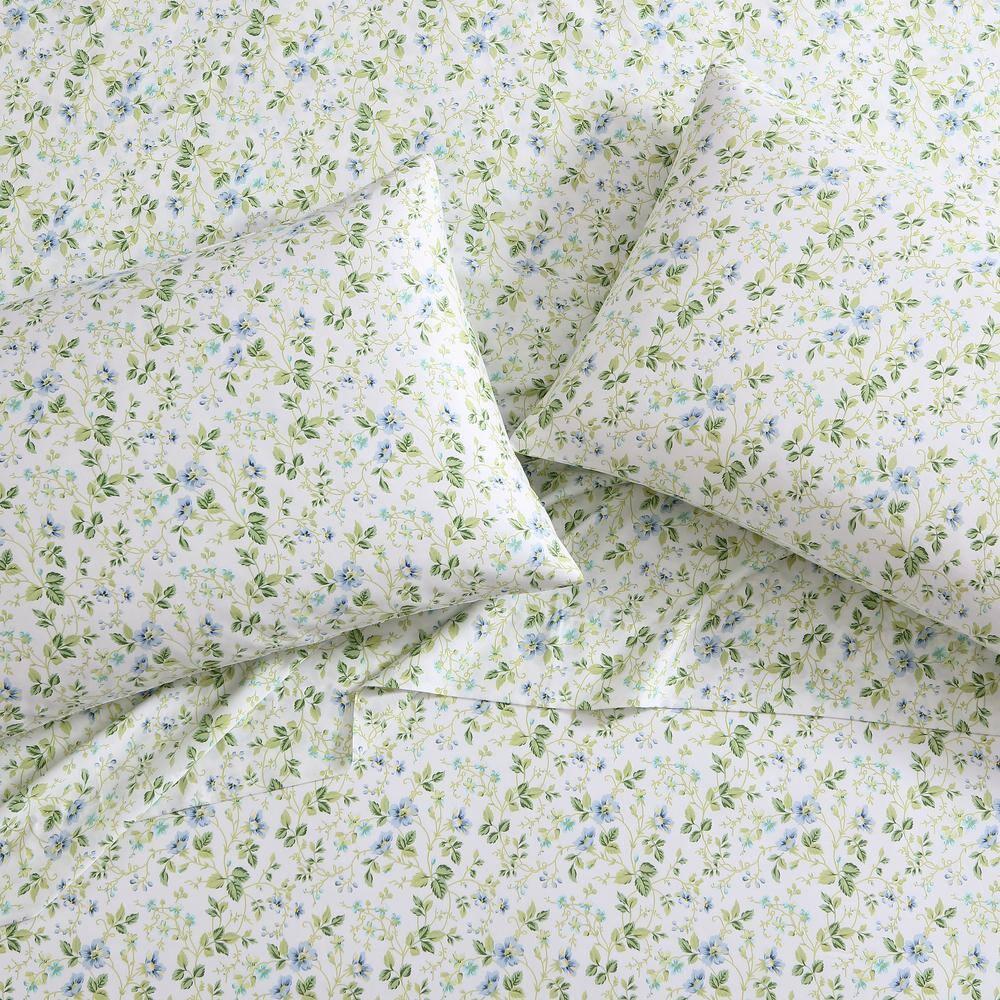 Cotton Sheet Set King Spring Bloom - Laura Ashley