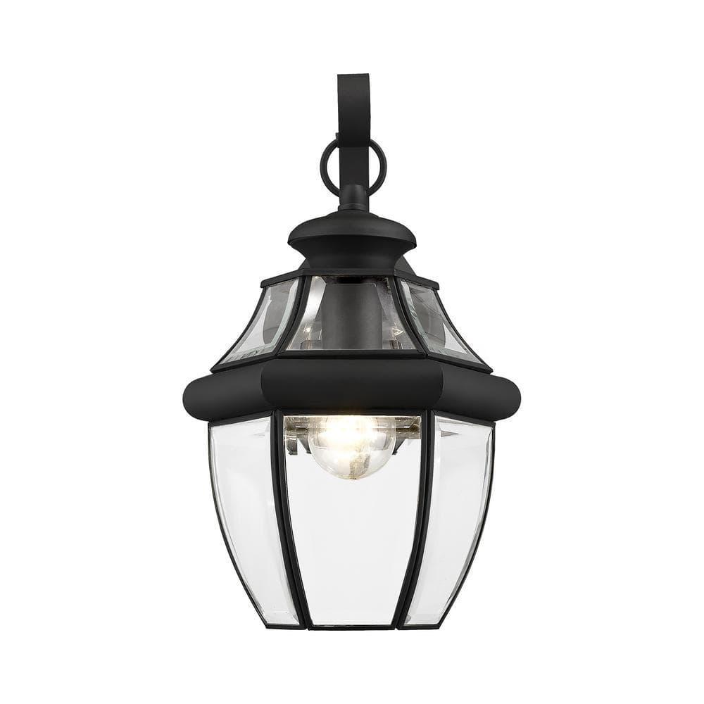 Livex Lighting Monterey 1 - Light Wall Light in  Black