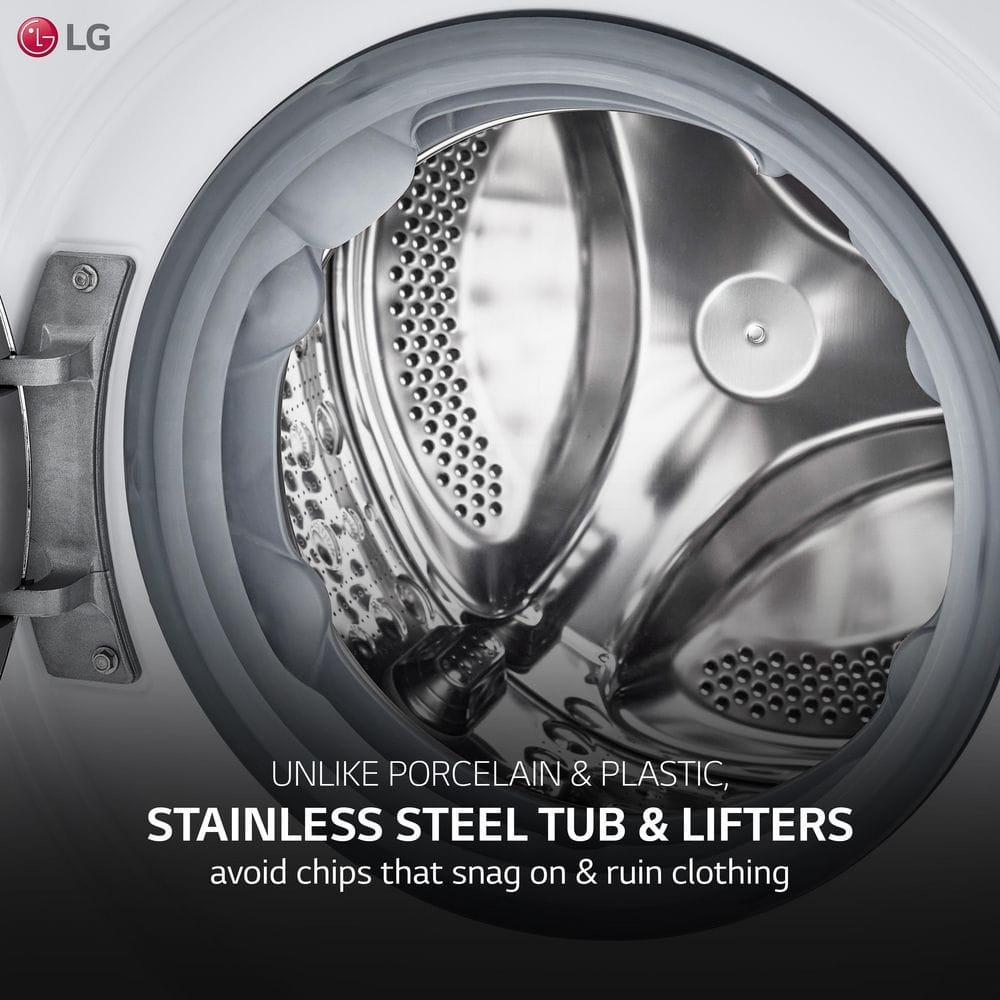 LG WM3555HWA combination washer electric dryer