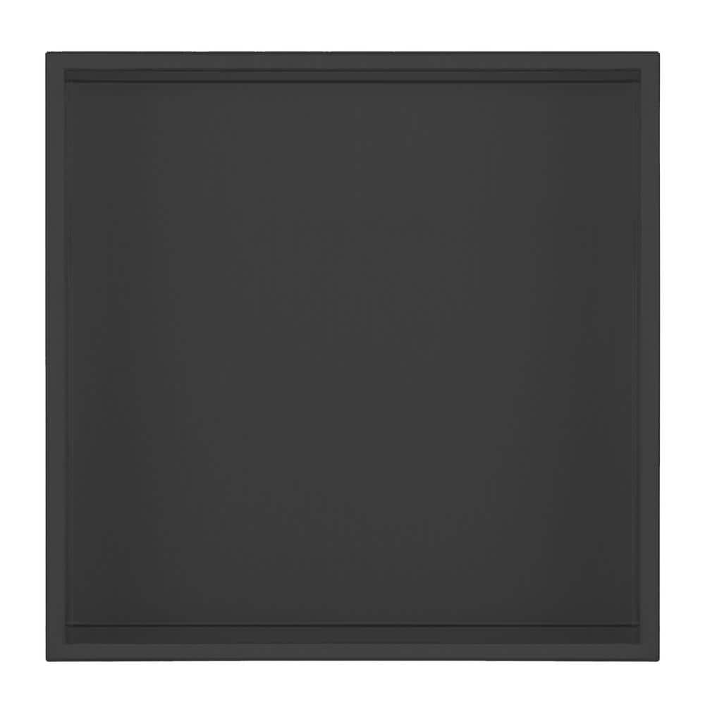 12-in x 16-in Ultra-thin Frame Recessed Stainless Steel Shower Niche