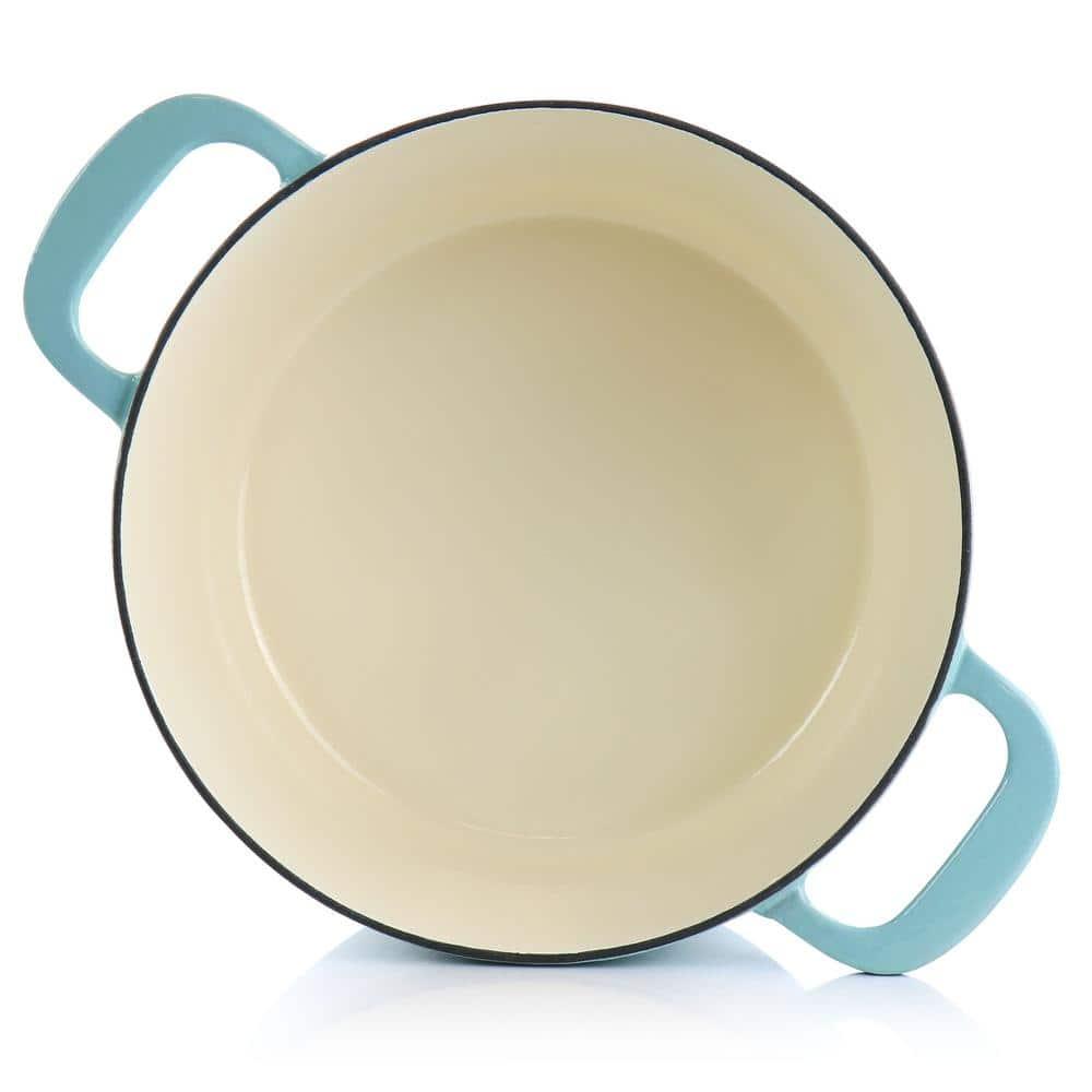 Martha Stewart Martha Stewart Gatwick 7 qt. Cast Iron Round Dutch Oven with Lid