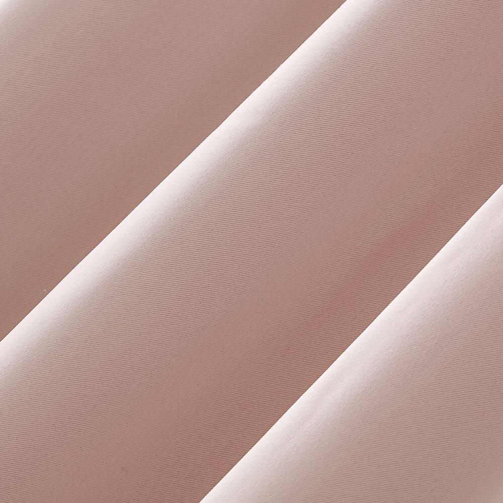 40"x84" Sun Zero Blackout Riley Kids' Bedroom Grommet Curtain Panel Blush
