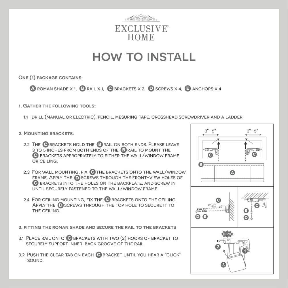 Amalgamated Textiles Exclusive Home Prague Trellis 100% Blackout Roman Shade