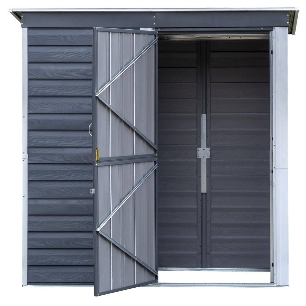 Arrow Shed-in-a-Box 6 ft. W x 4 ft. D Metal Horizontal Storage Shed