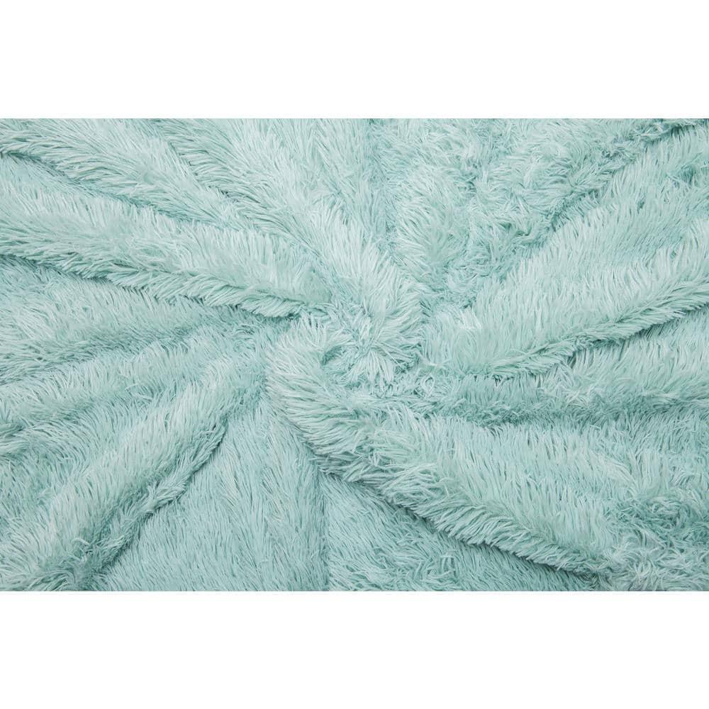 Chanasya Shaggy Shaggy Super Elegent Sherpa Long Fur Throw
