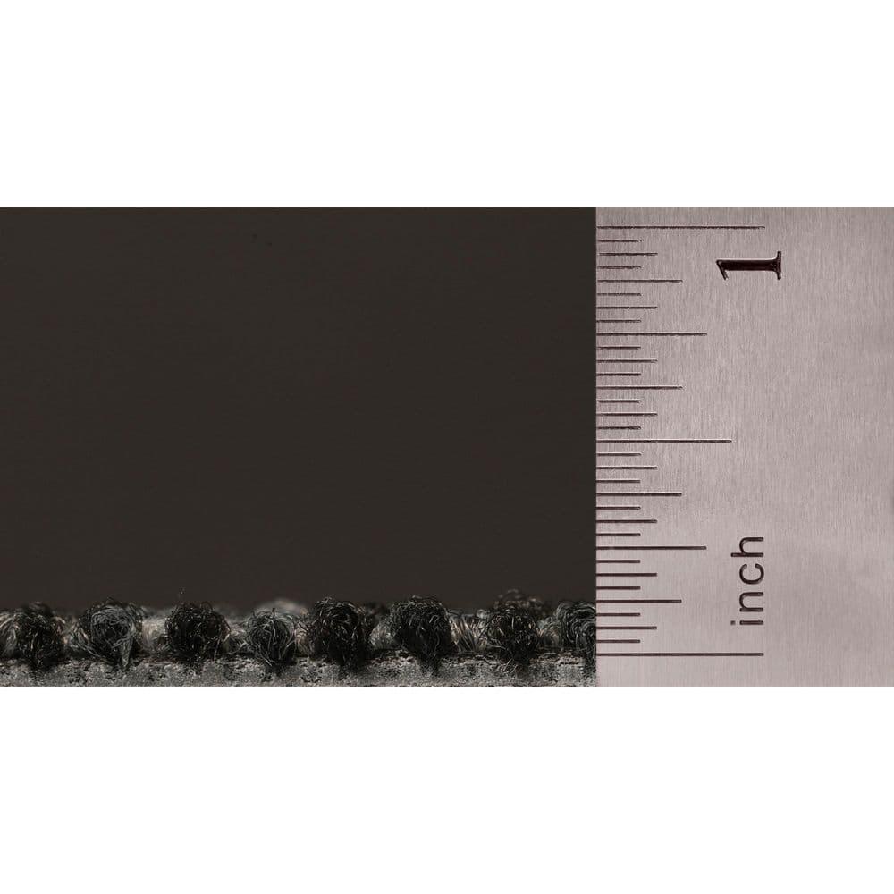 Mohawk Basics 24" x 24" Carpet Tile Sample with EnviroStrand™ PET Fiber in Charcoal (1 piece)