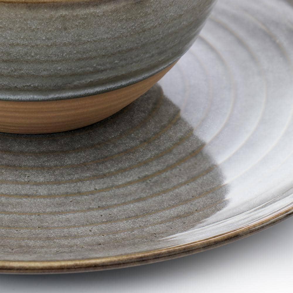 Gibson Elite 12 Piece Dreamweaver Round Earthenware Dinnerware Set & Reviews | Wayfair