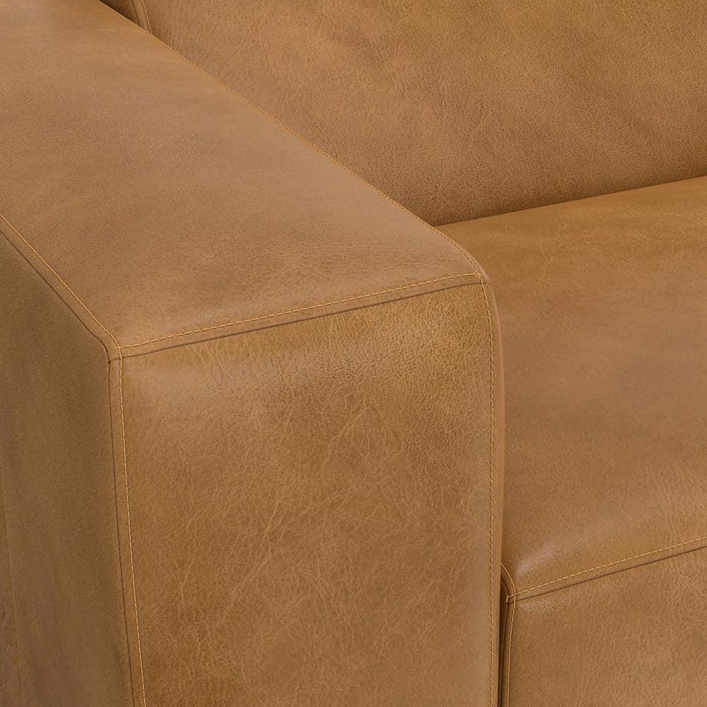 Rex Genuine Leather Left Arm Chair