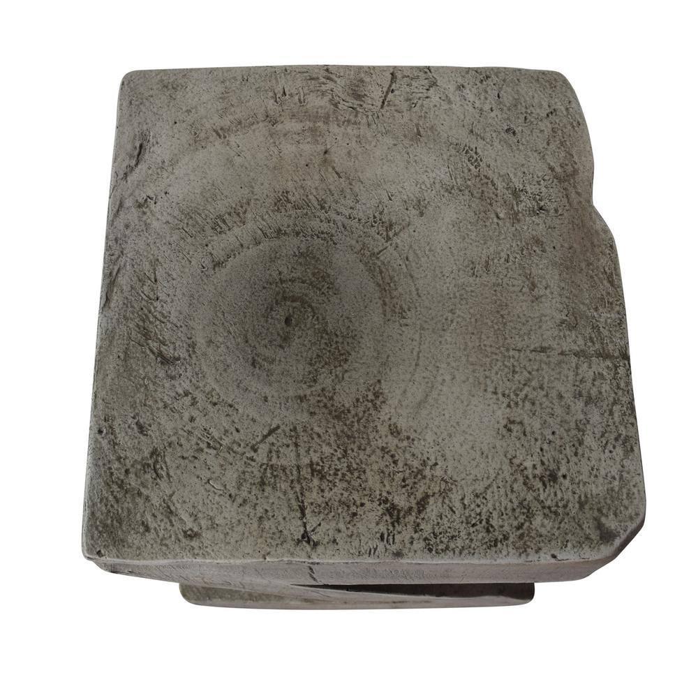 Millwood Pines Khadija Concrete Top End Table
