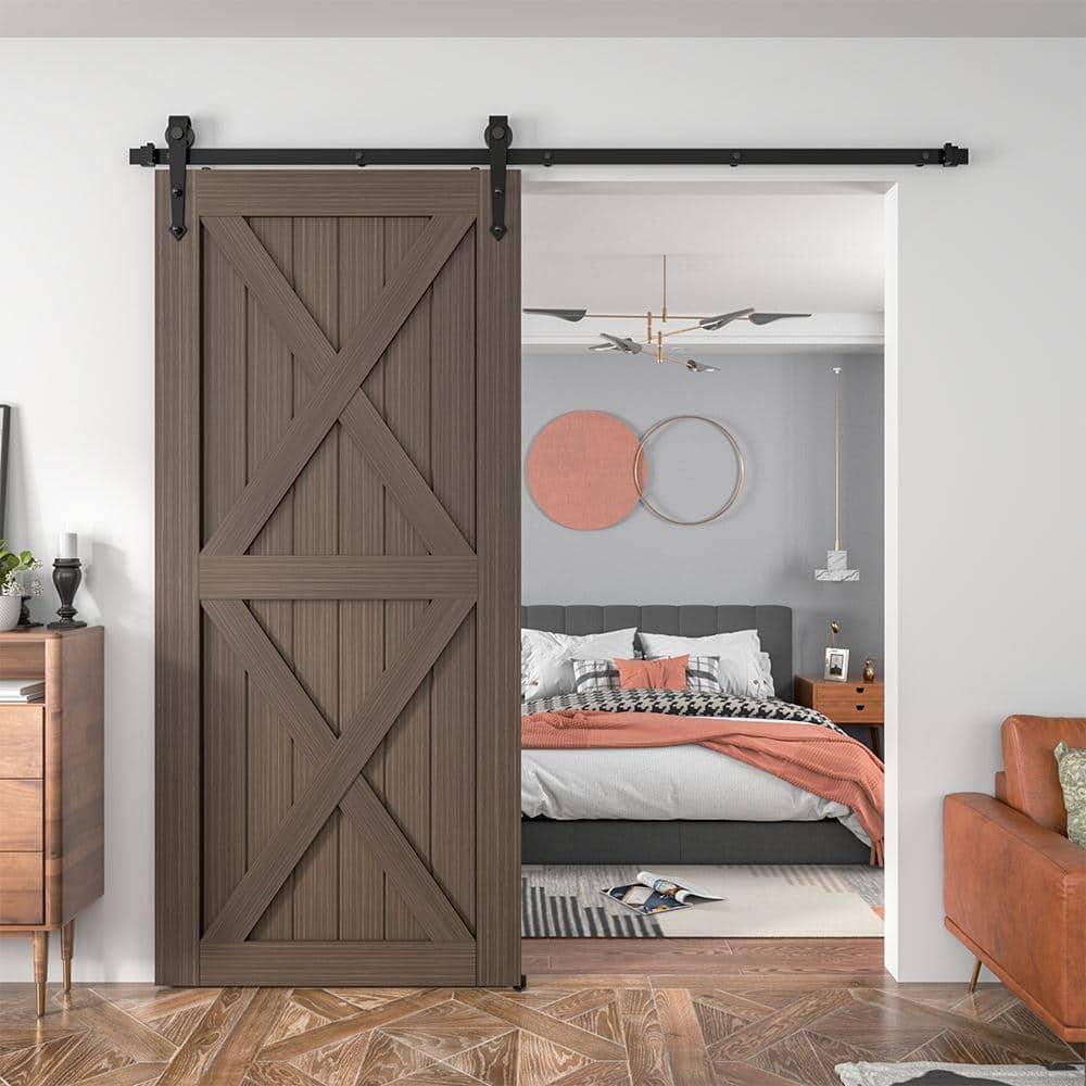Lazio Sliding Standard Single Barn Door Hardware Kit