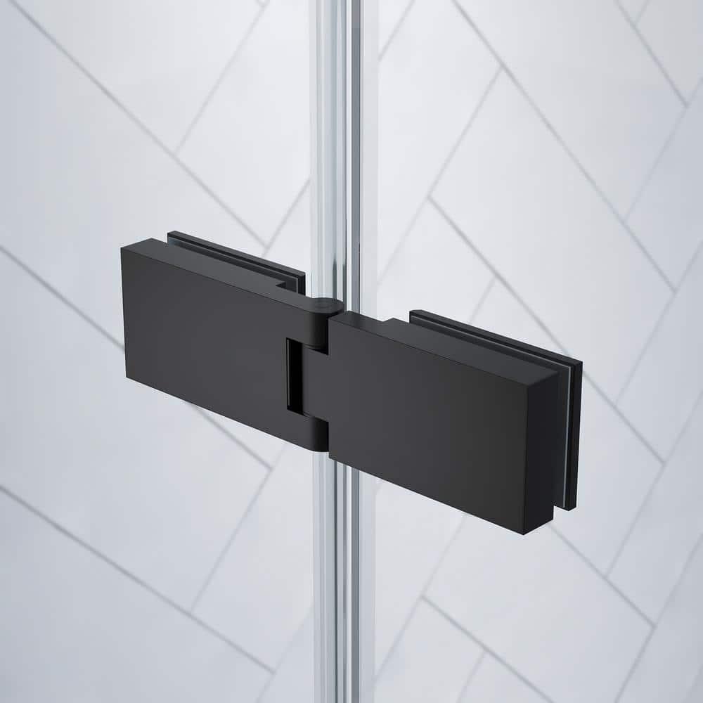 Ove Decors Endless Tampa 47" W x 72" H Alcove Frameless Shower Kit, Door, 2 Panel, Base TA1330420