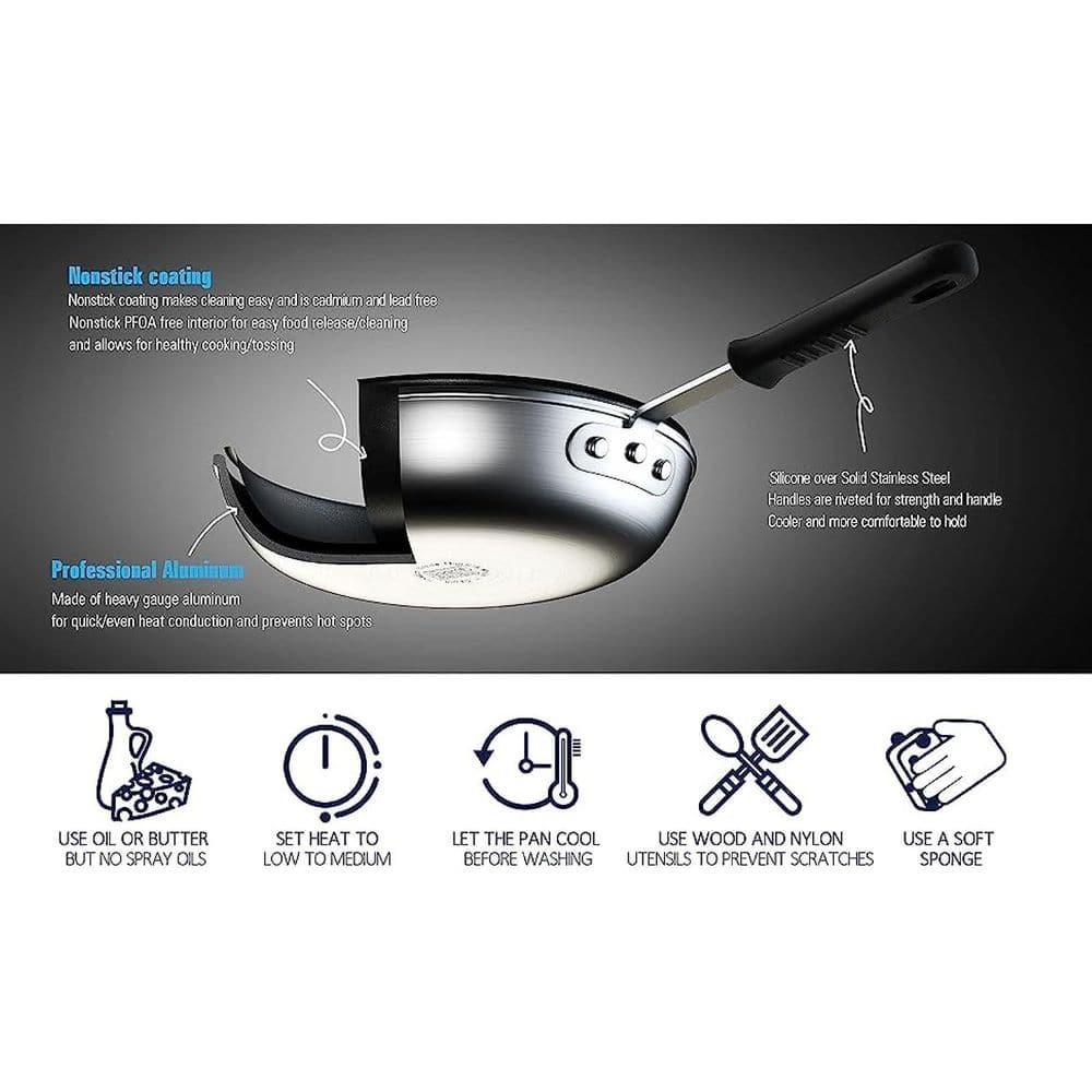 Cooks Standard Cooks Standard Professional Sauté Pan Nonstick Aluminum Frying Pan