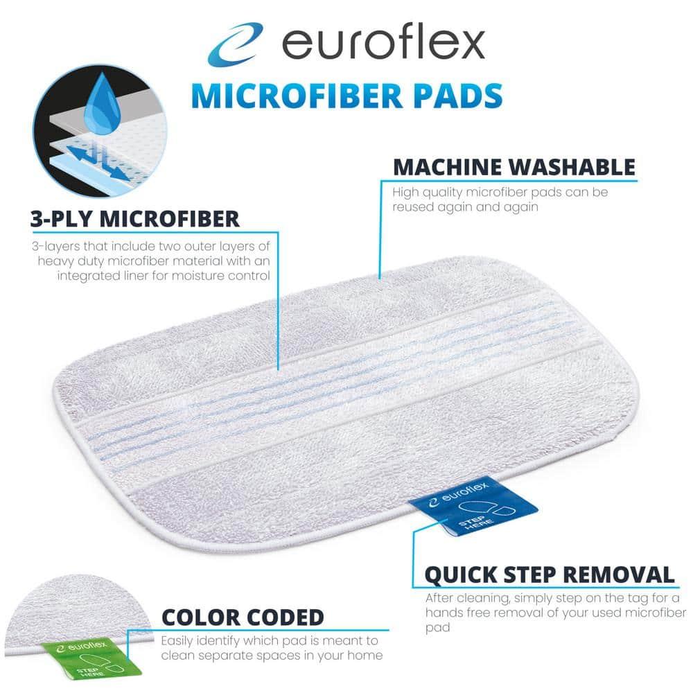 Euroflex Vapour Pro 20-Piece All-in-One Steam Mop with Built-In Portable Steam Cleaner (M4S)