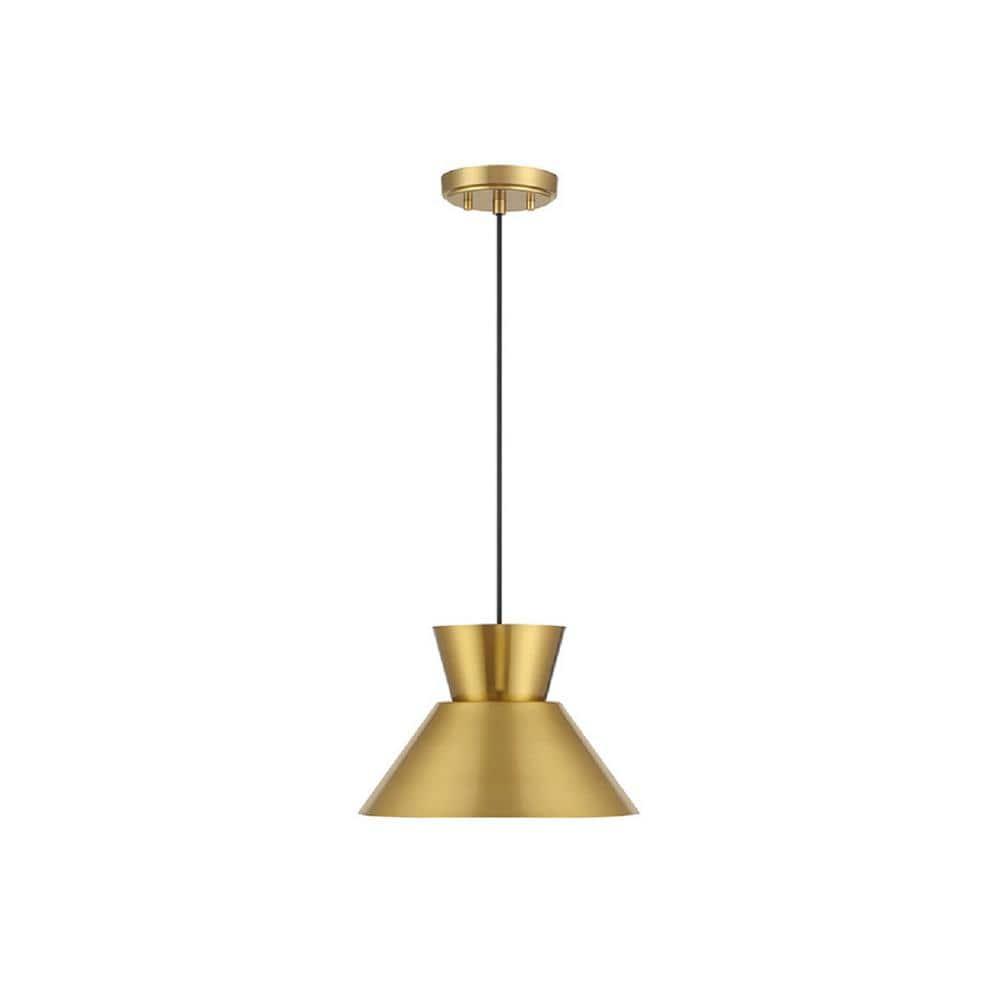 Bellevue Shp48057 12" Wide Pendant - Brass