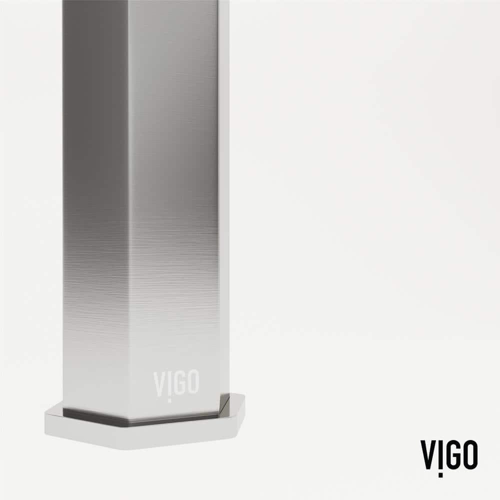 Nova 8" H Single Handle Single Hole Bathroom Faucet