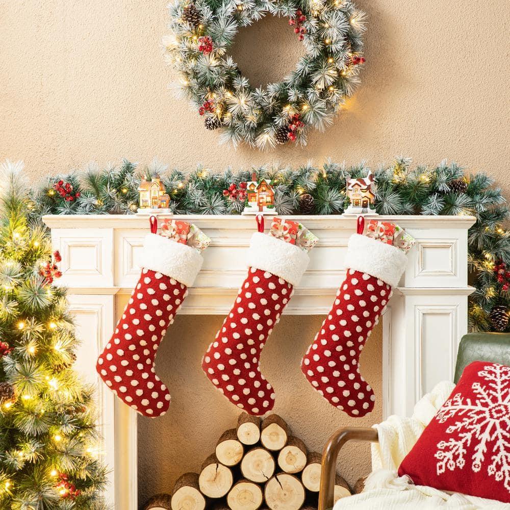 Glitzhome House Stocking Holder