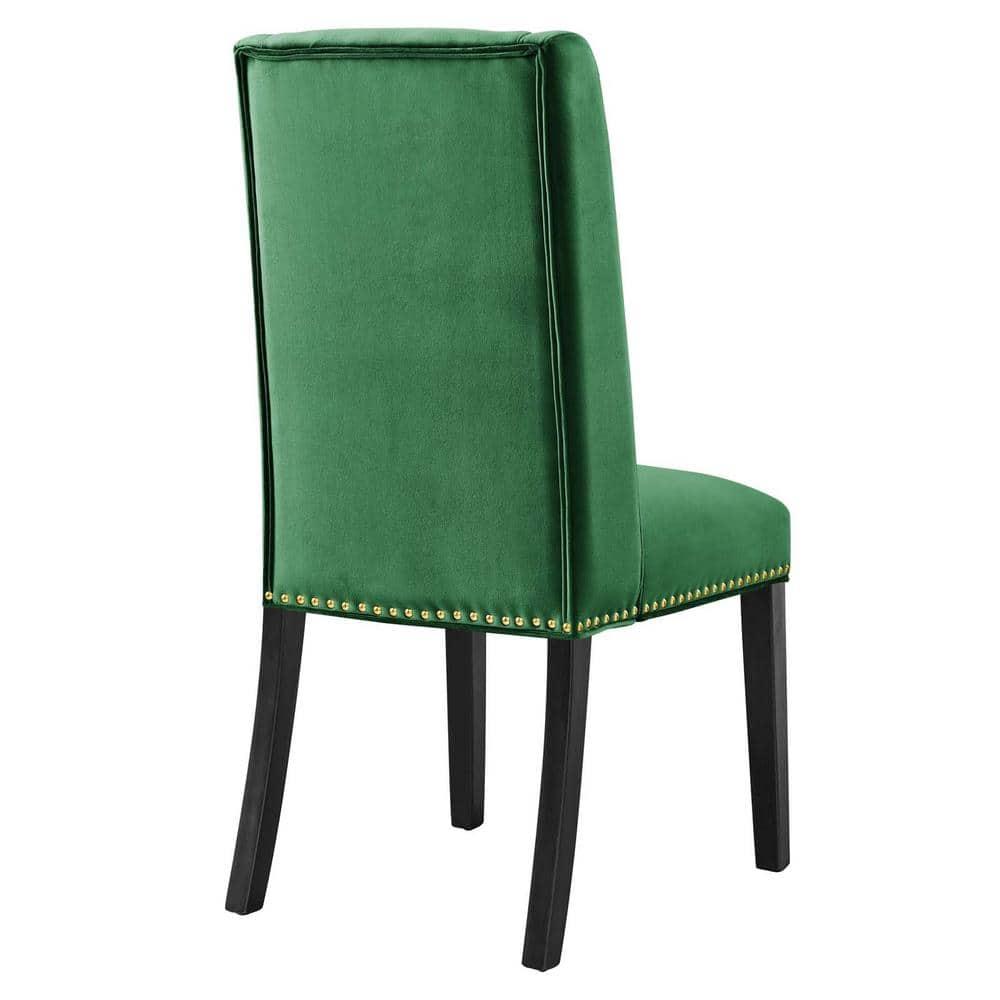 Modway Modway Baron Performance Velvet Dining Chairs - Set of 2