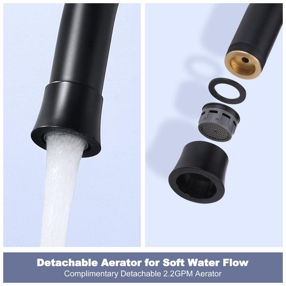 Widespread 2-handle Bathroom Faucet with Drain Assembly