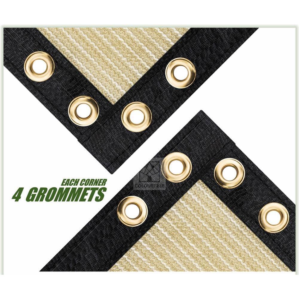 ColourTree Colour Tree Privacy Screen & Windscreen Fabric Cover – Durable Outdoor Fence Protection, UV-Resistant, Easy Installation