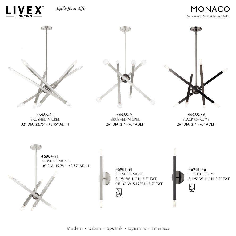 Mercury Row® Lydia 8 - Light Dimmable Modern Linear Chandelier