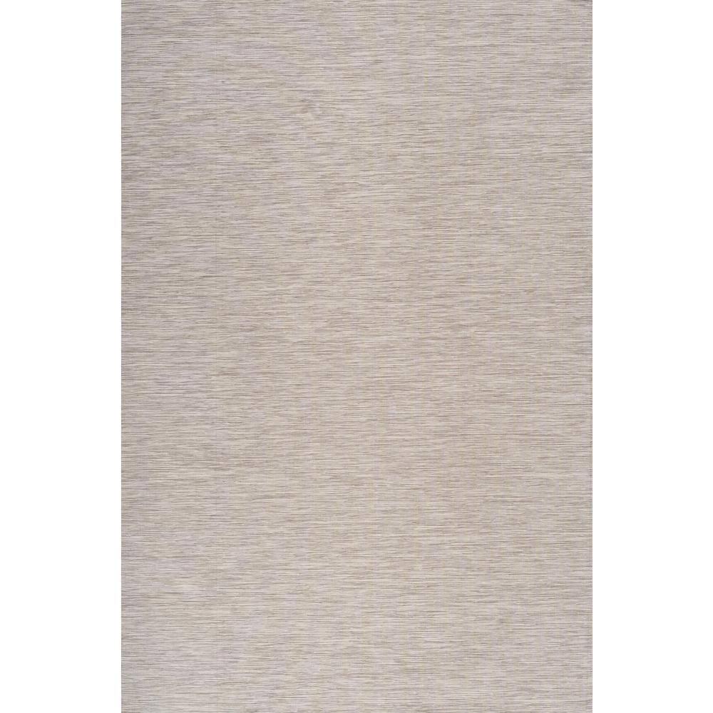 8'x10' Ethan Modern Flatweave Solid  Area Rug, Light Gray - JONATHAN Y