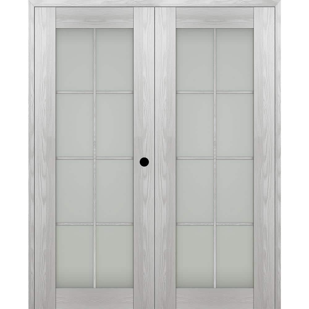 Belldinni Avon 8 Lite Solid + Manufactured Wood Paneled Prehung Door