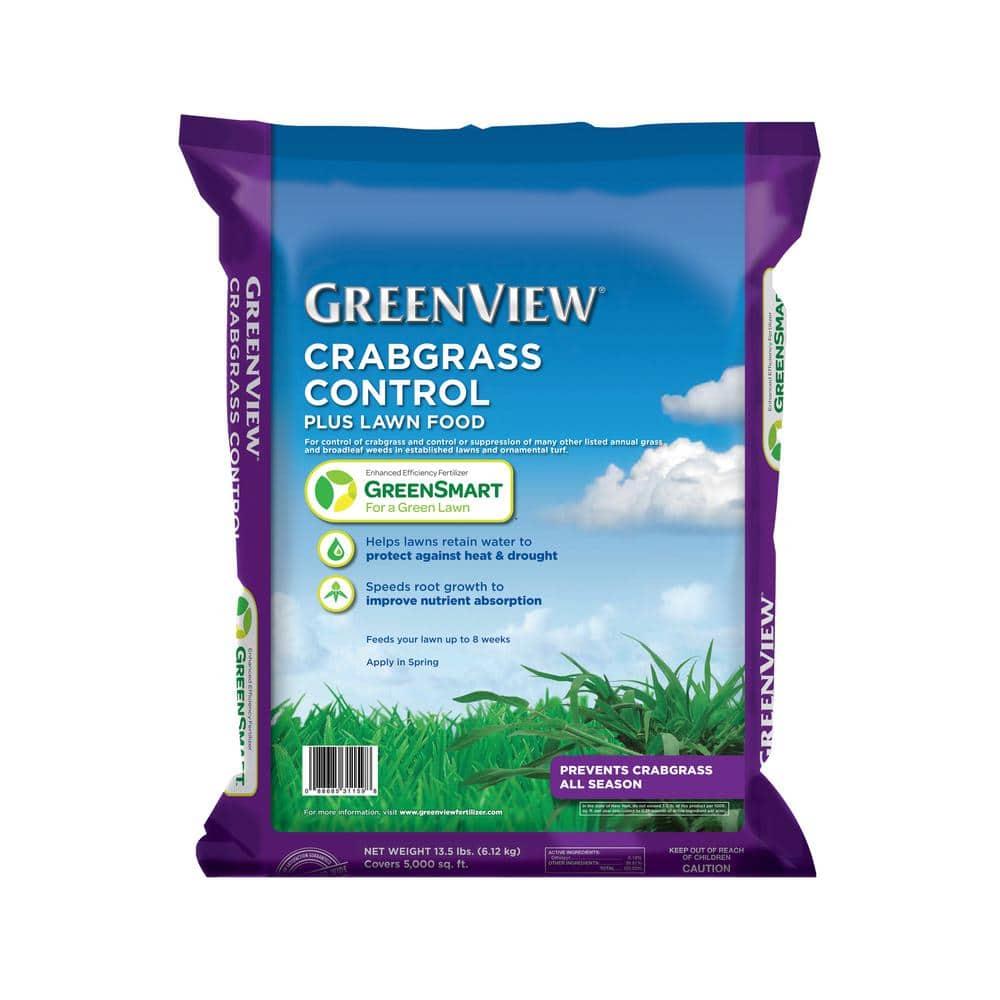GreenView Crabgrass Control Plus Lawn Food - 13.5 lb. - Covers 5,000 Sq. ft.