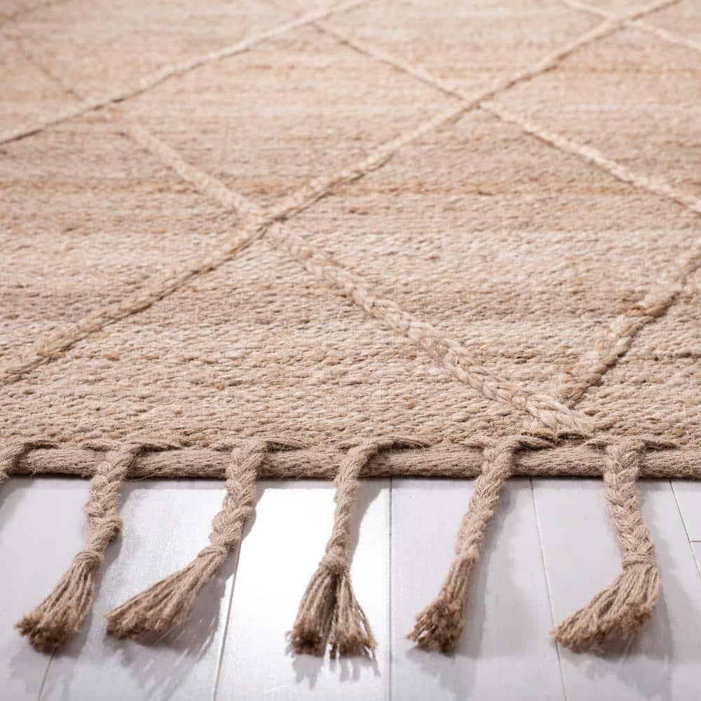 SAFAVIEH Natural Fiber Nancy Solid Area Rug, Natural, 2'3" x 4'