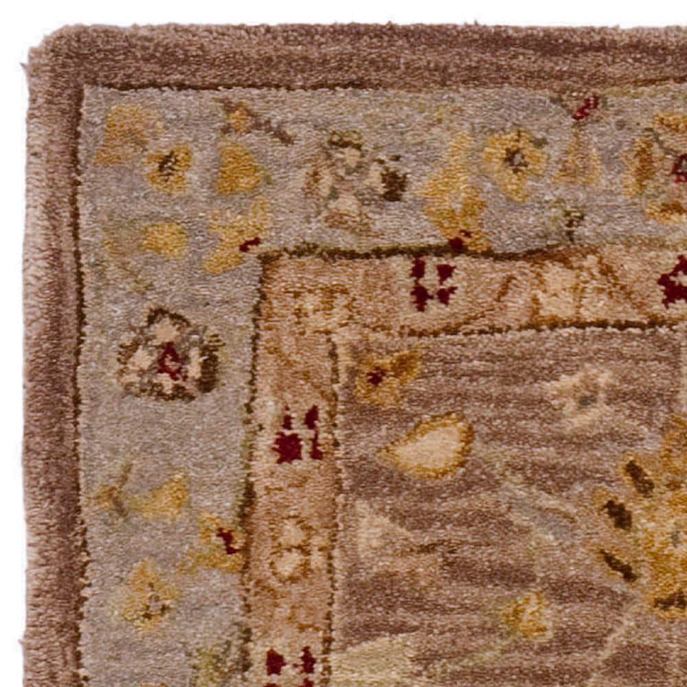 Anatolia AN522 Hand Tufted Indoor Runner Rug - Tan/Ivory - 2'3"x14' - Safavieh