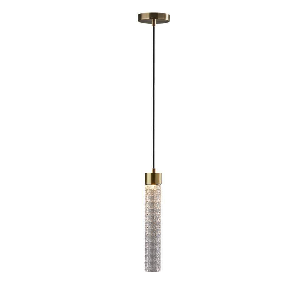 Tuberose Hand-Blown LED Pendant (3")