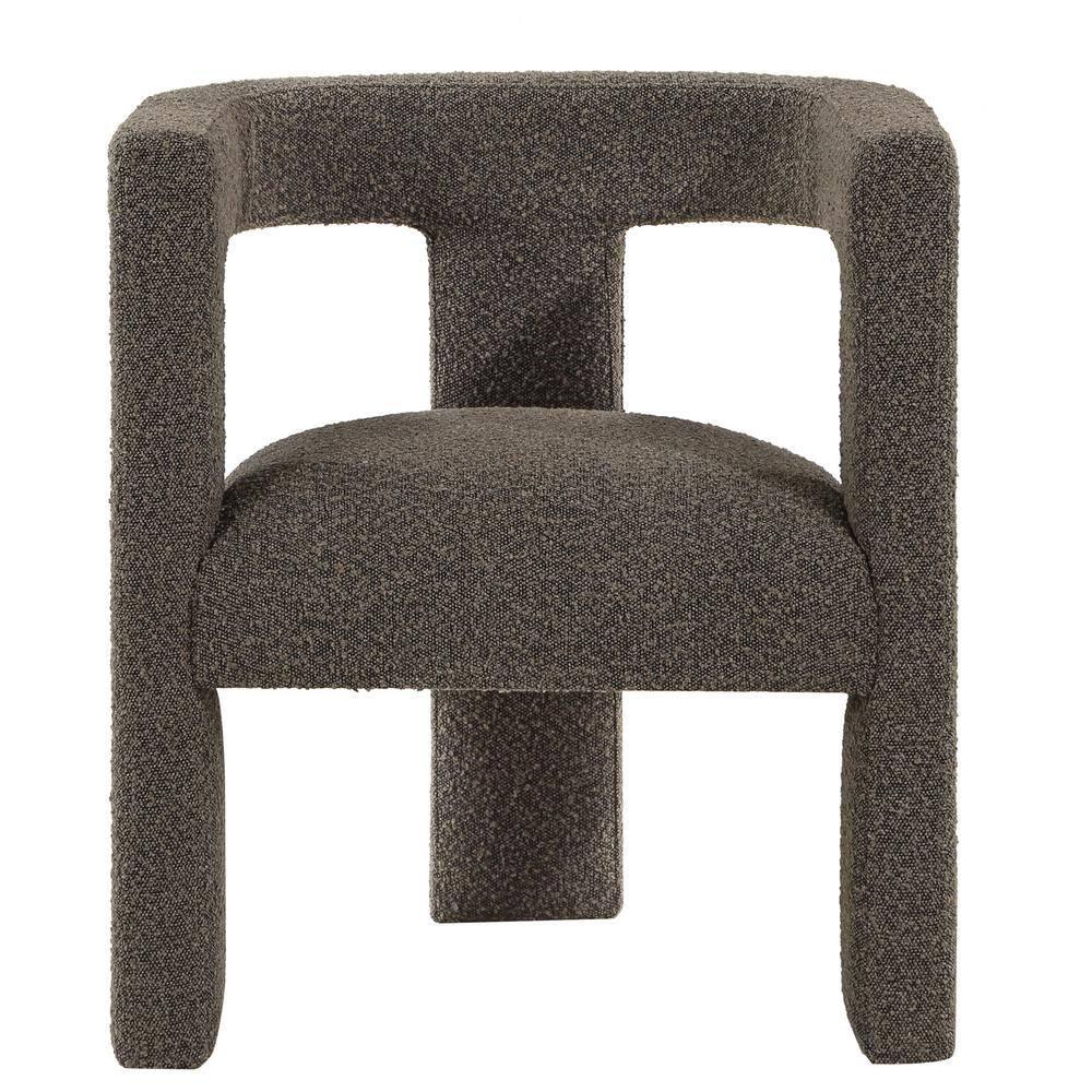 Coaster Petra Modern Fabric Upholstered Accent Side Chair Chocolate Brown
