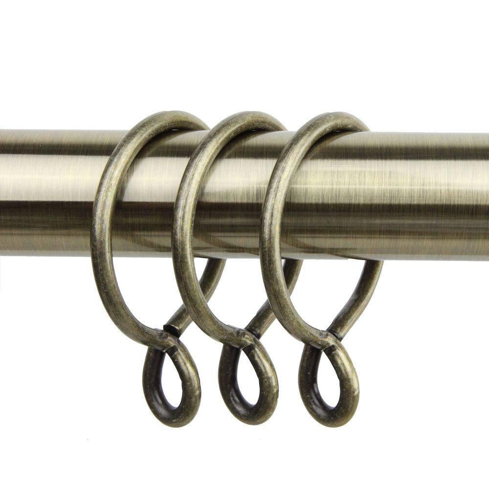 Steel Curtain Rings (Set of 10)