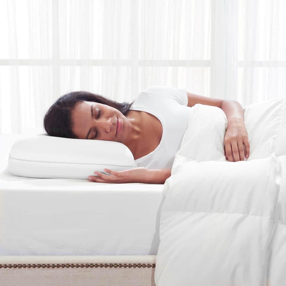 Dream Serenity Cooling Side Sleeper True Support Memory Foam Pillow